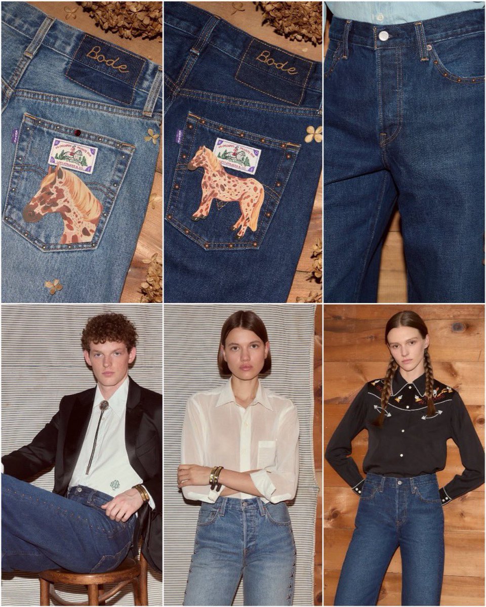 Bode x Levi's® 『Barrel Racer Jeans』が国内4月3日（金）より先行
