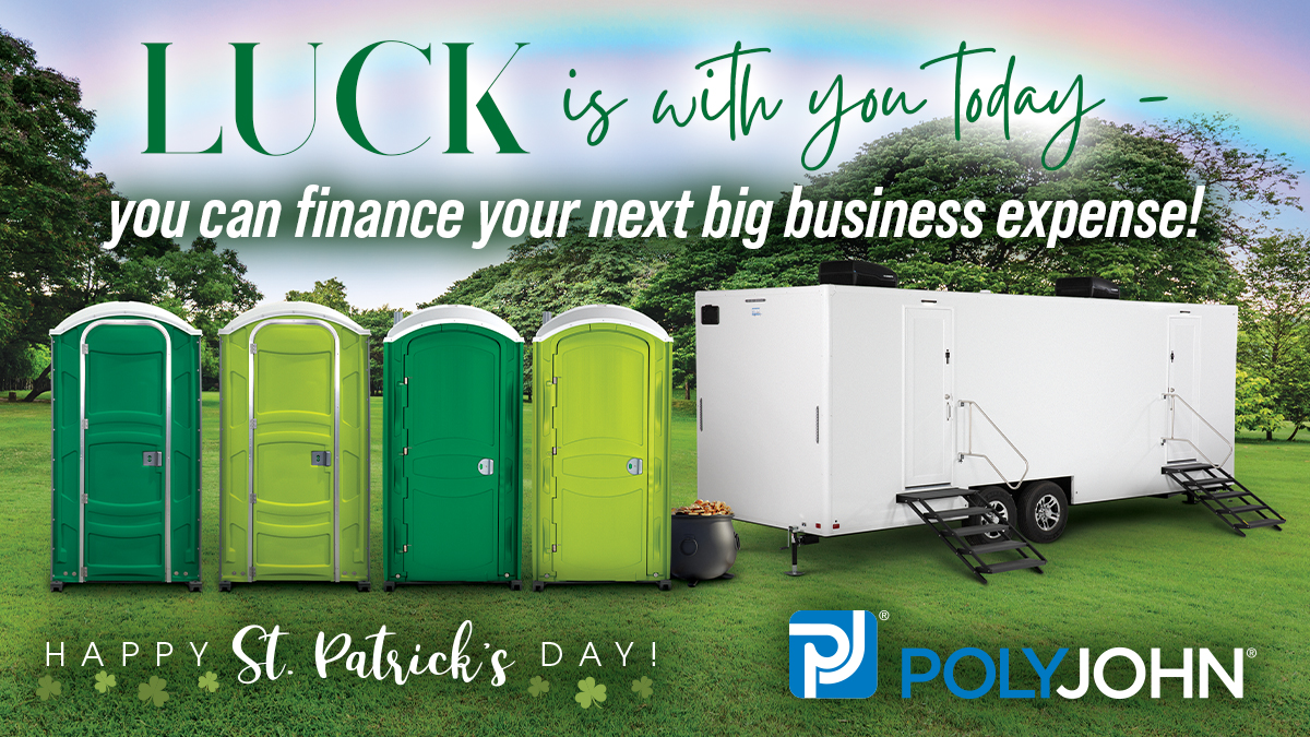 Get financing* from our partner Ascentium Capital. WWETT Show promotion:

• Nominal payments of $99 for the first 3 months
• No doc fee on all transactions funded within 60 days of the show

Learn more &amp; apply: polyjohn.com/financing?utm_…

*Only available to qualified US customers