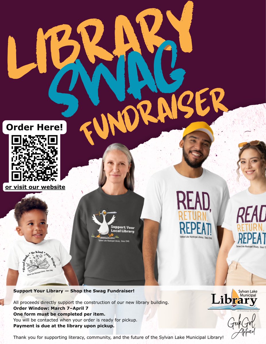 Sylvan Lake Municipal Library tweet media