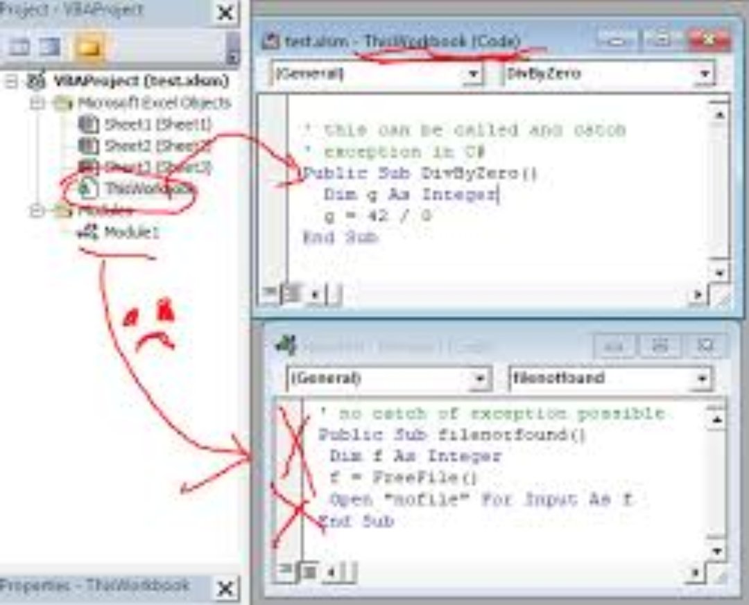 Ai_Kamal_P's tweet photo. Error Handling in VBA
Example:
Vba. Copy code
On Error Resume Next
Prevents macros from crashing.
#ExcelVBA #ExcelProgramming #ExcelTips https://t.co/WjuFKhqBSx