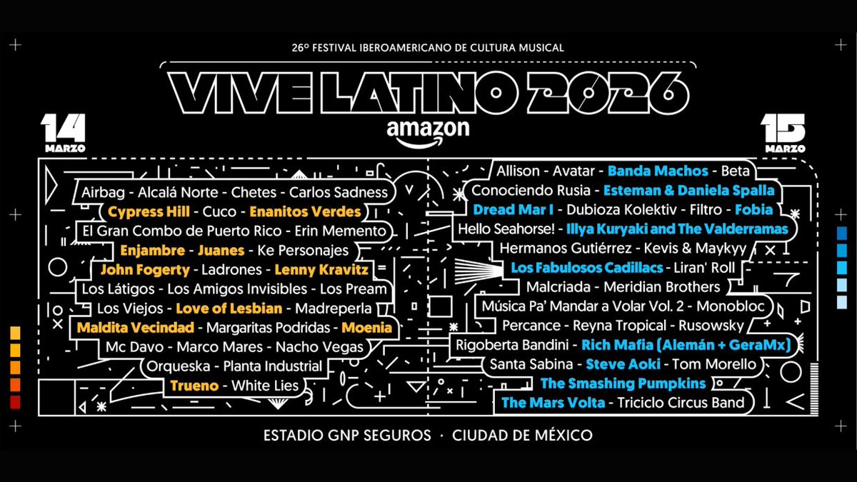 MixupTeam's tweet photo. El Vive Latino 2026 nos dejó momentos épicos, música increíble y miles de voces cantando al mismo ritmo.

¿Tú también sigues pensando en ese fin de semana? 🤘✨

#MixupBlog: https://t.co/Pz6phlHc2O https://t.co/LKl9fWpG5F