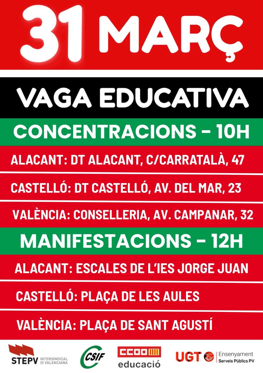 @ensenyamentUGTPV tweet media