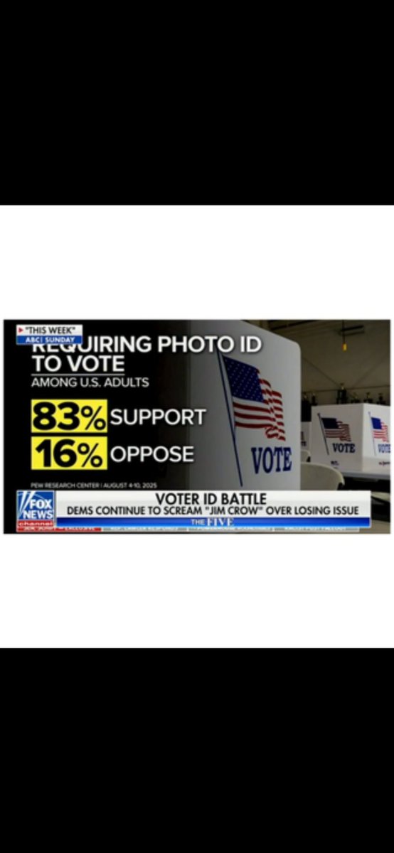LelandLJC's tweet image. This is exactly why @SenateDems are fighting hard against the #SaveAct 
Only 1 reason to go that hard against the super majority of American taxpaying citizens THAT WANT VOTER ID 
@DNC @HouseDemocrats @RepJeffries @SenSchumer @TheDemocrats @cspan