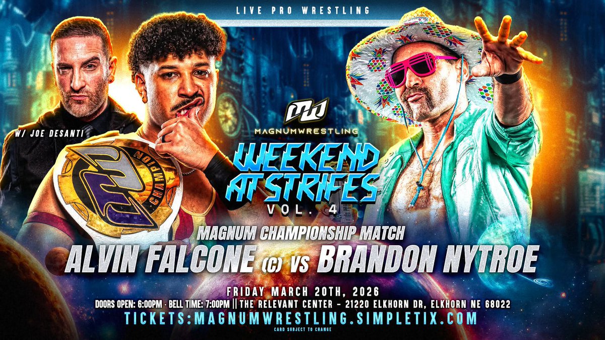 MAGNUM WRESTLING tweet media