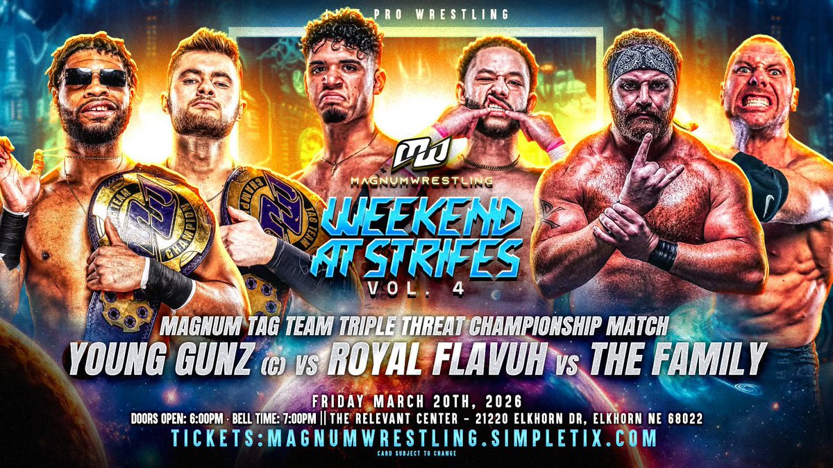 MAGNUM WRESTLING tweet media