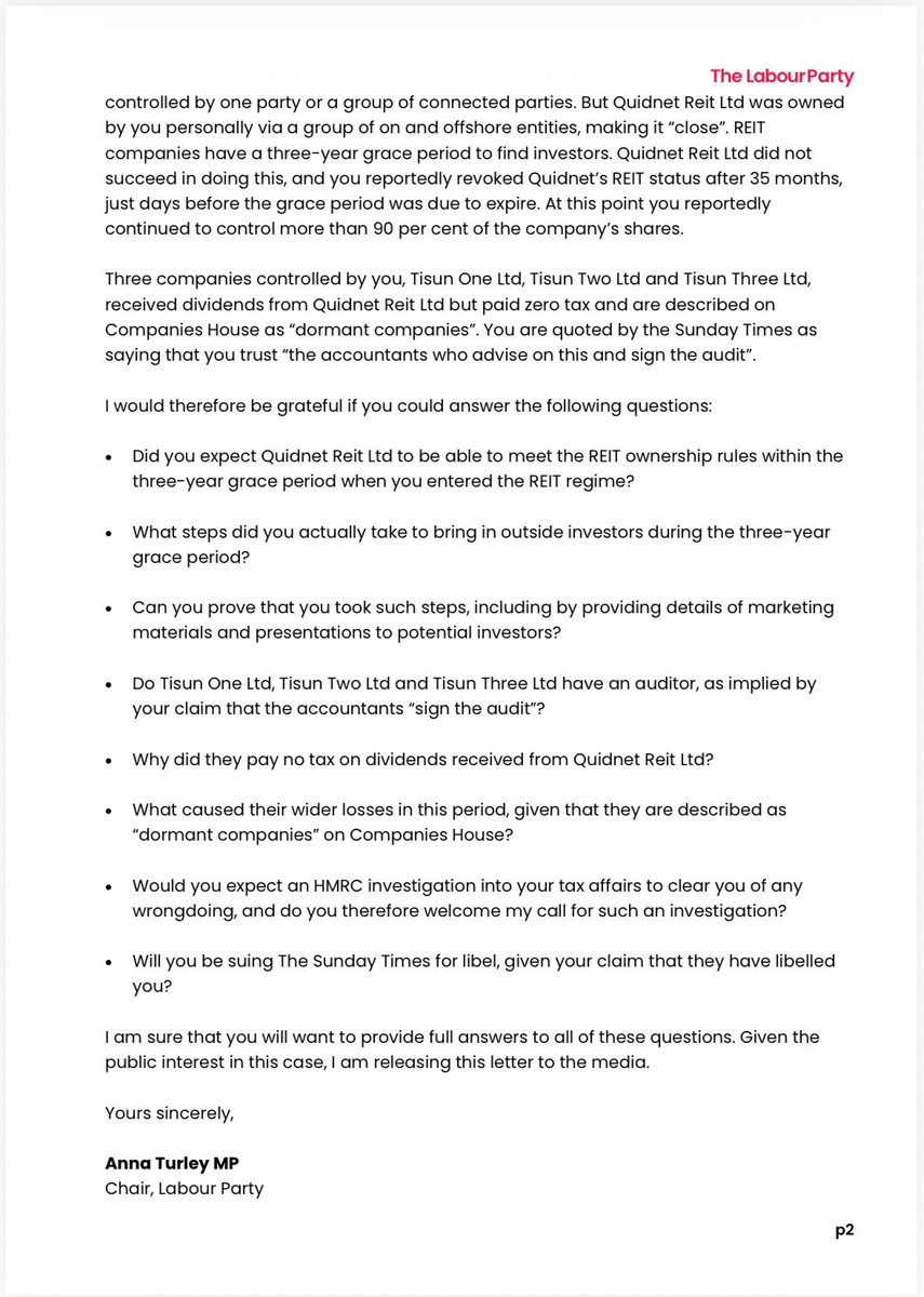 Anna Turley MP tweet media