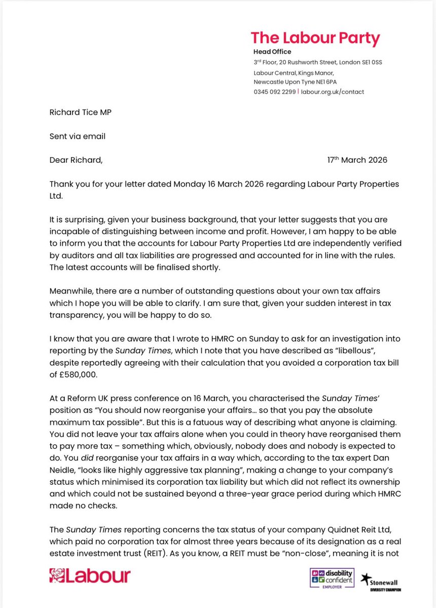 Anna Turley MP tweet media