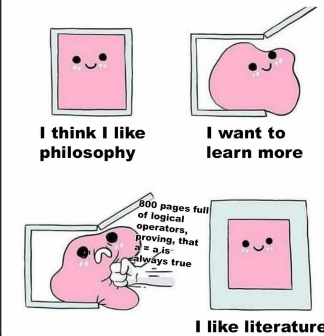 philosophy memes 🔗 tweet media