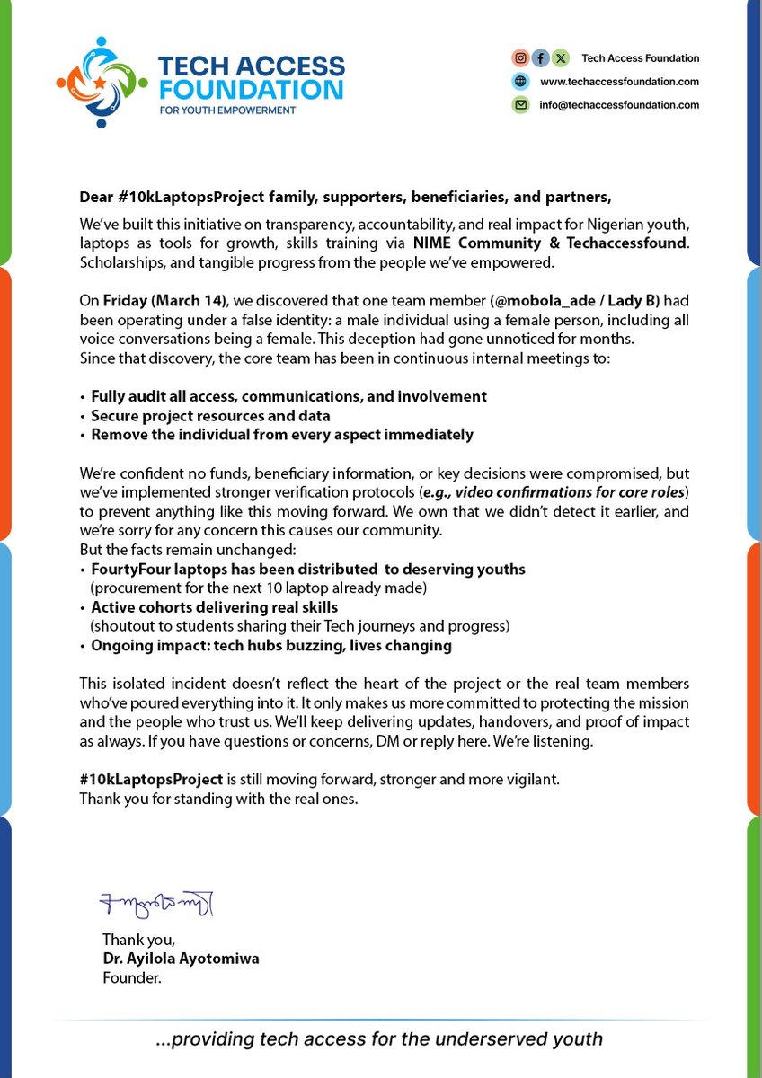 Tech Access Foundation For Youth Empowerment tweet media