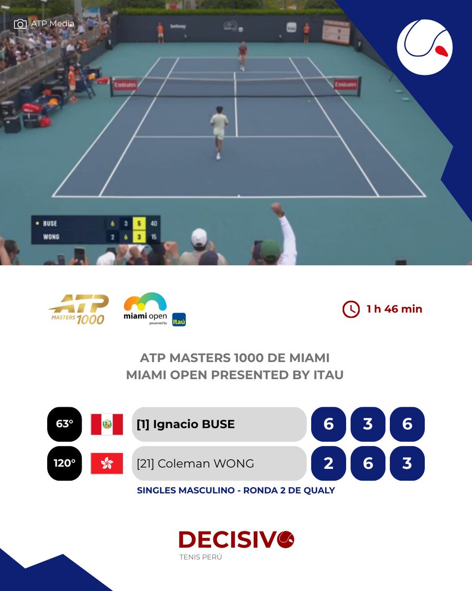 DECISIVO - Tenis Perú tweet media