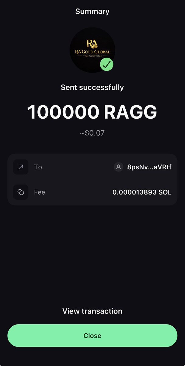 ragoldglobal's tweet photo. Huge thanks to our holder 🙏🏻

100,000 $RAGG sent to
 8psNv...aVRtf ✅
Appreciate the trust and strong hands.

We grow together 🚀

#ragg #ragoldglobal #solana #thankholderragg #pumpfun 

https://t.co/vVykUx623k https://t.co/uv1pQXdSPy