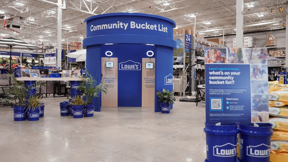 Lowe's tweet media
