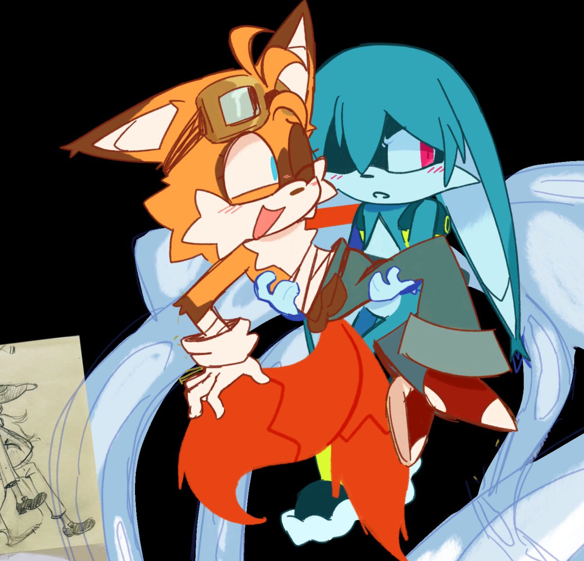 Marswu_'s tweet photo. Tails your gonna get yeeted off the building 💔
#kittails https://t.co/wDtippJJE4