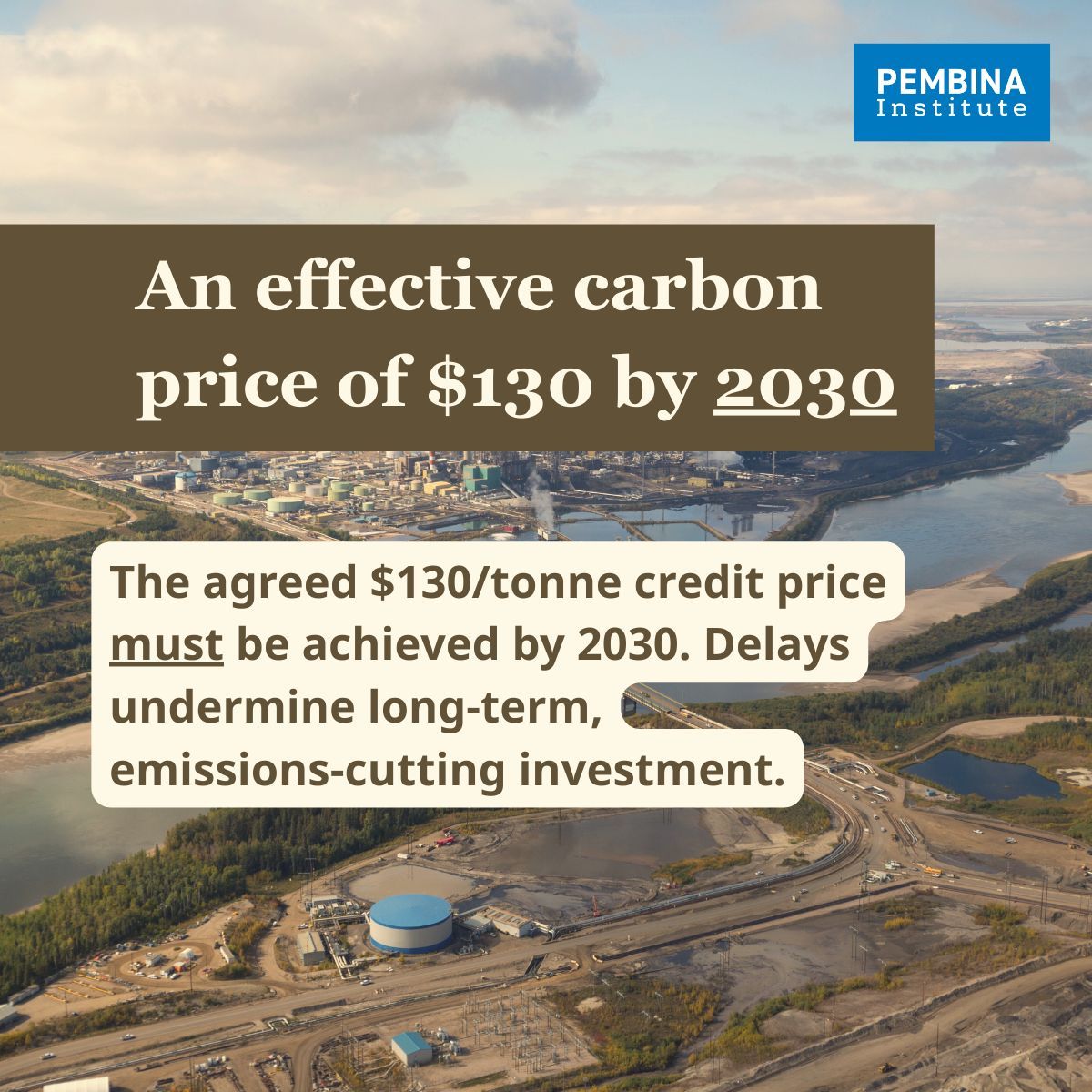 Pembina Institute tweet media