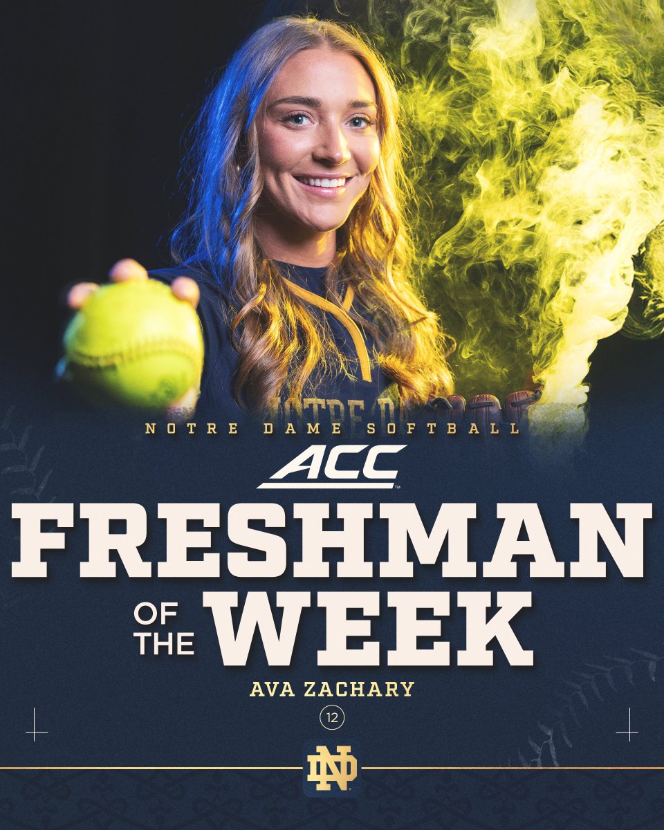 Notre Dame Softball tweet media