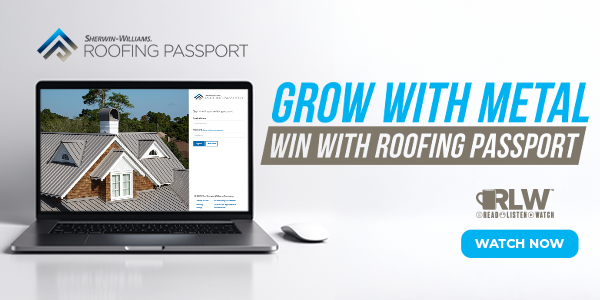 RoofCoffeeShop's tweet image. Hear from #SherwinWilliams about why demand for metal is rising, the barriers that often hold contractors back and how Roofing Passport provides the tools needed to make more with metal. 
rooferscoffeeshop.com/rlw/grow-with-…

 #MetalVue #RoofersCoffeeShop #RoofingContractors #RoofingIndustry