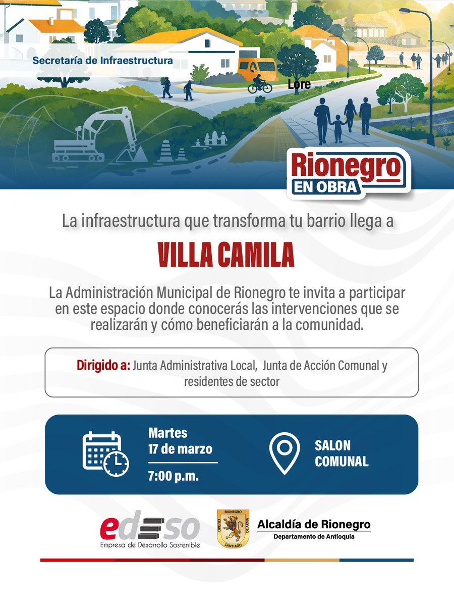 Comuna 3, tenemos algo que contarte… 👀

La infraestructura que transforma vidas sigue avanzando, y ahora llega con proyectos pensados para ti:
espacios más seguros para caminar, pedalear y moverte con tranquilidad. 🚶🏻‍♀️🚶🏻‍♂️

¡Acompáñanos y conoce lo que viene para tu barrio! 🫵🏼❤️