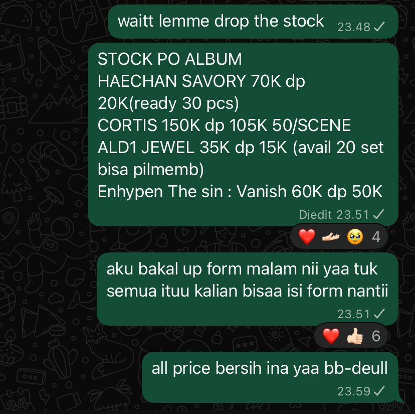 haepichanie ‾◡◝ JASTIP KPOPMERCH/PO both side jnjm tweet media