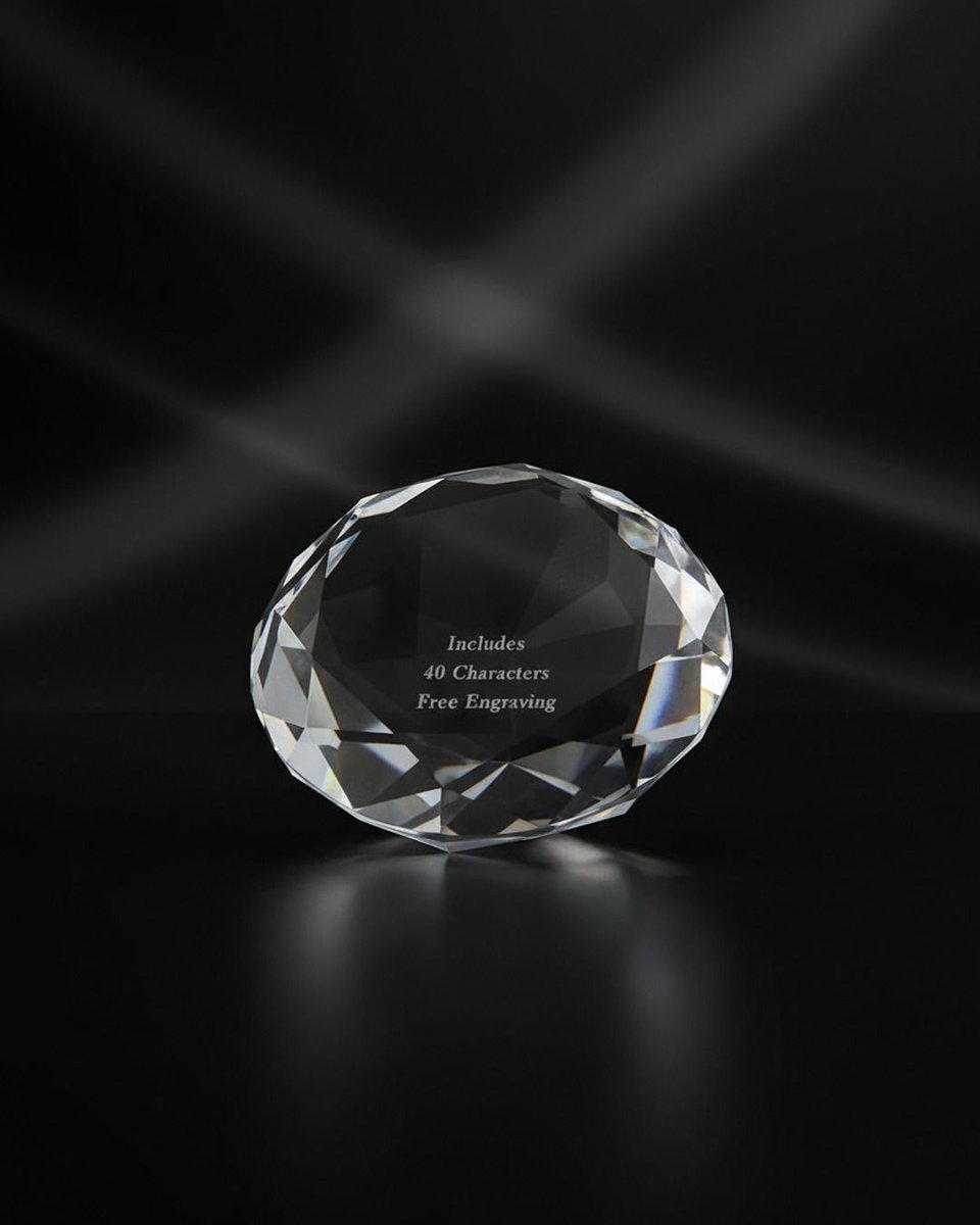 trophydeals_'s tweet photo. Recognition that shines as bright as the achievement ✨💎

Celebrate excellence with this premium crystal diamond award, designed to honor outstanding performance and leadership. With free engraving up to 40 characters, it’s the perfect way to personalize success. https://t.co/218GmTf3B7