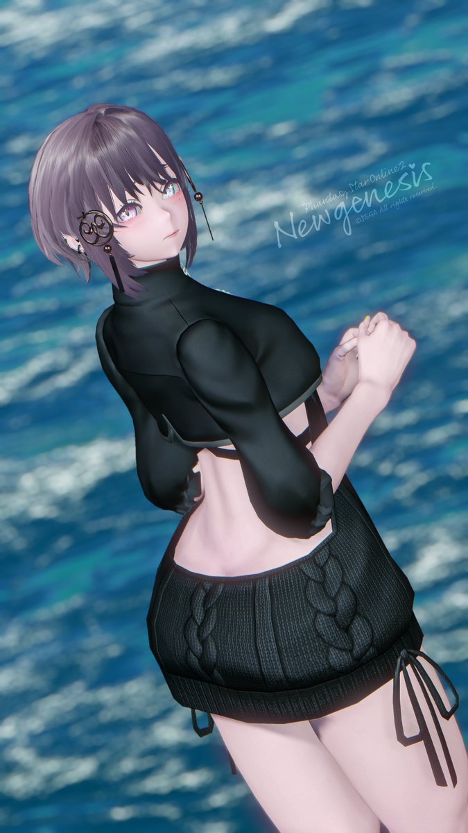 メンテありの日🦋
#メンテの日なのでssを貼る
#PSO2NGS_SS #LiV_SS