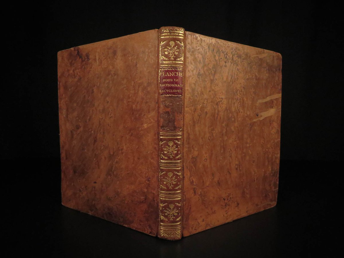 SchilbRareBooks's tweet image. Denis Diderot’s "De Planches," is the collection of illustrations that went alongside Diderot’s encyclopedia! (1791) Interested? ow.ly/j6L850Yv1Ke
Want more? ow.ly/9jRw50Yv1Kf

#Encyclopedia #Diderot #Colosseum #Architecture #Pantheon #Rome #French #RareBooks