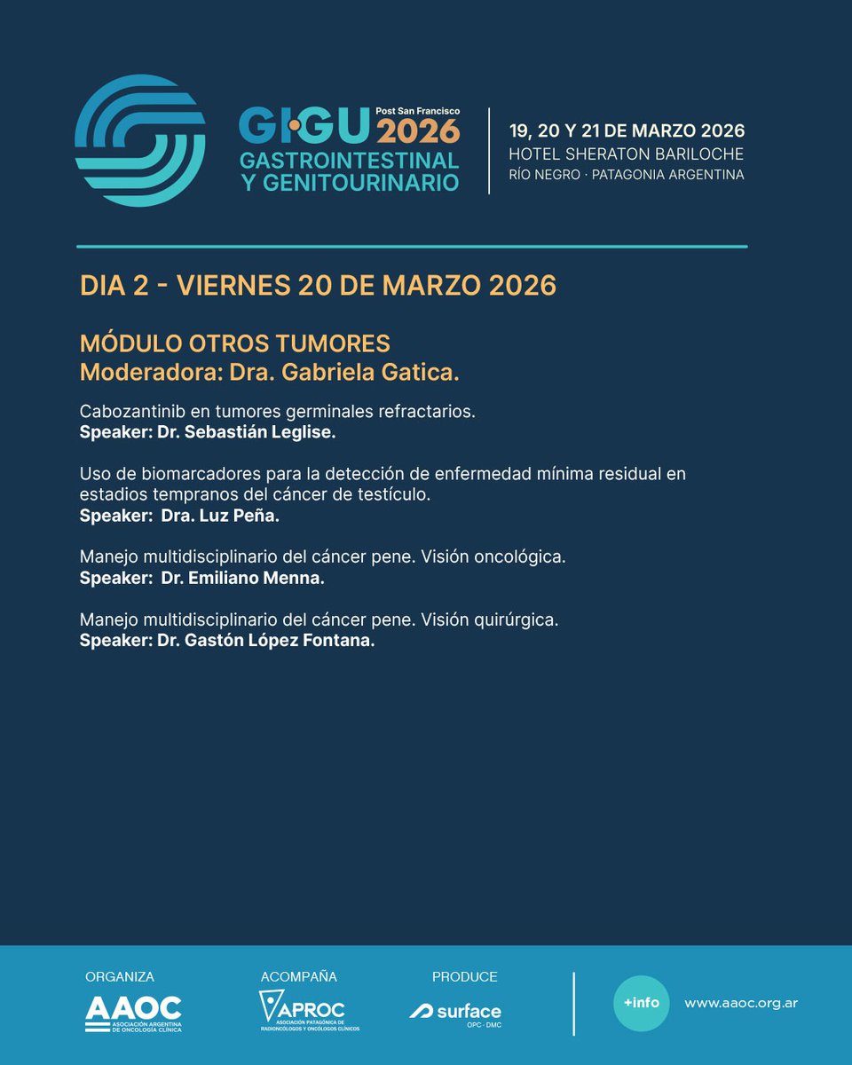 aaoncoclinica's tweet photo. Programa completo:
https://t.co/BAg2y8OJSw https://t.co/GEqEneZfMn
