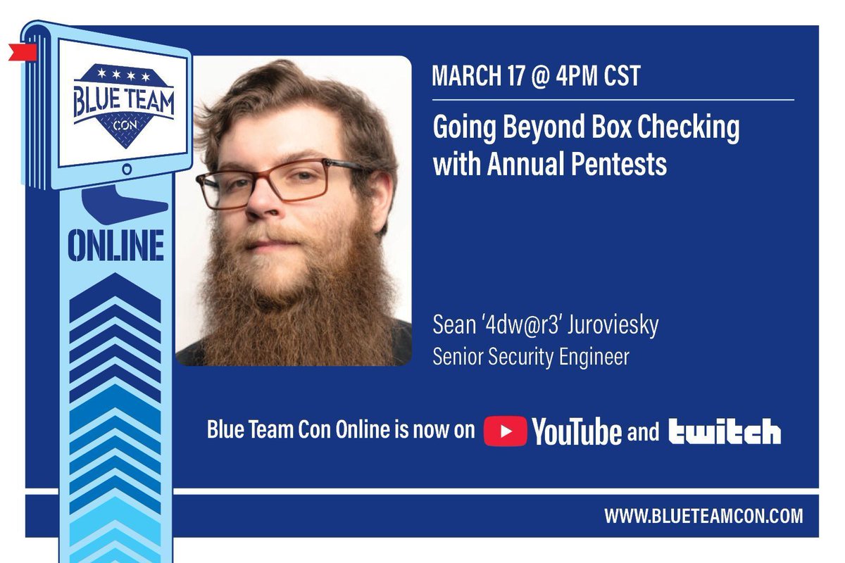 Blue Team Con tweet media