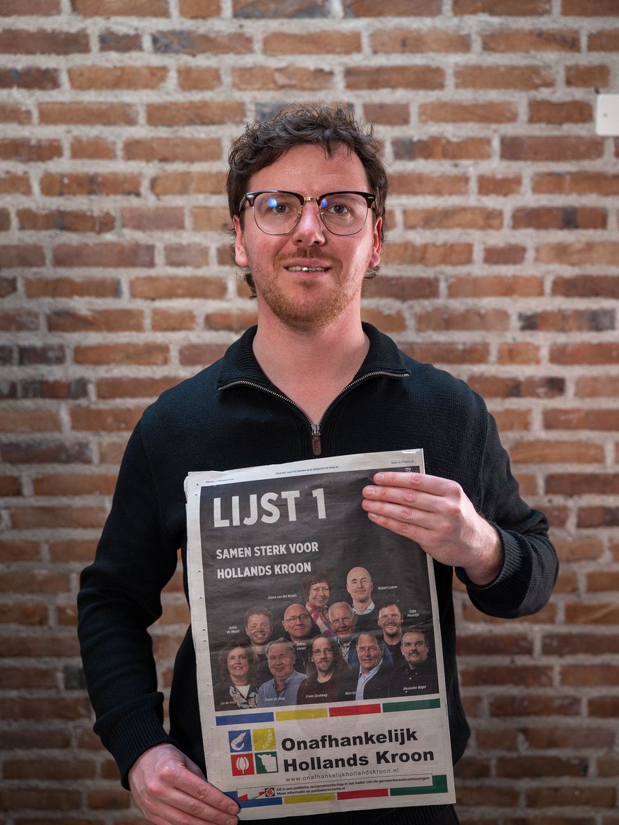 CeesMeeldijk's tweet photo. “Stem morgen Lijst 1 Onafhankelijk Hollands Kroon  ” 🗳️

Samen sterk voor HollandsKroon 💪

Plek 9 ✏️

Maak lokaal de grootste 🚀

#gr2026 https://t.co/ISp6i3ujro