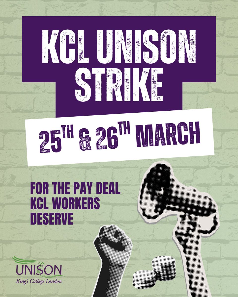 KCL UNISON tweet media