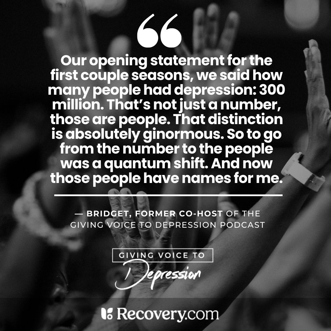 Giving Voice to Depression 🎙 Podcast tweet media