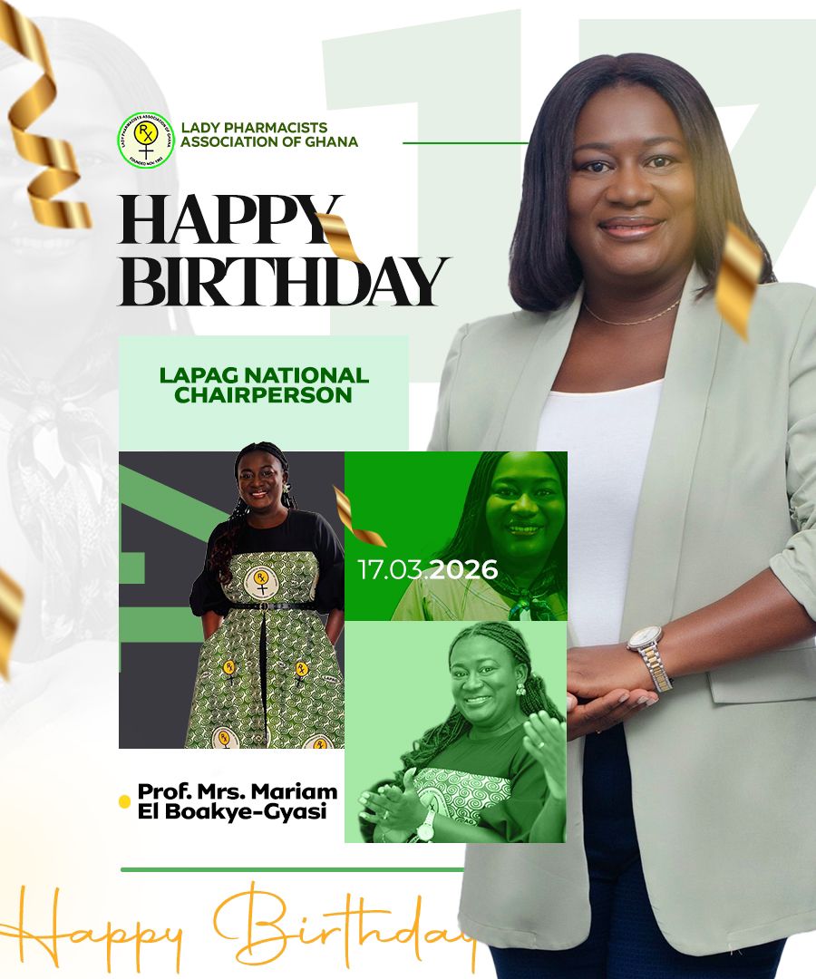 Lady Pharmacists Association of Ghana (LAPAG) tweet media