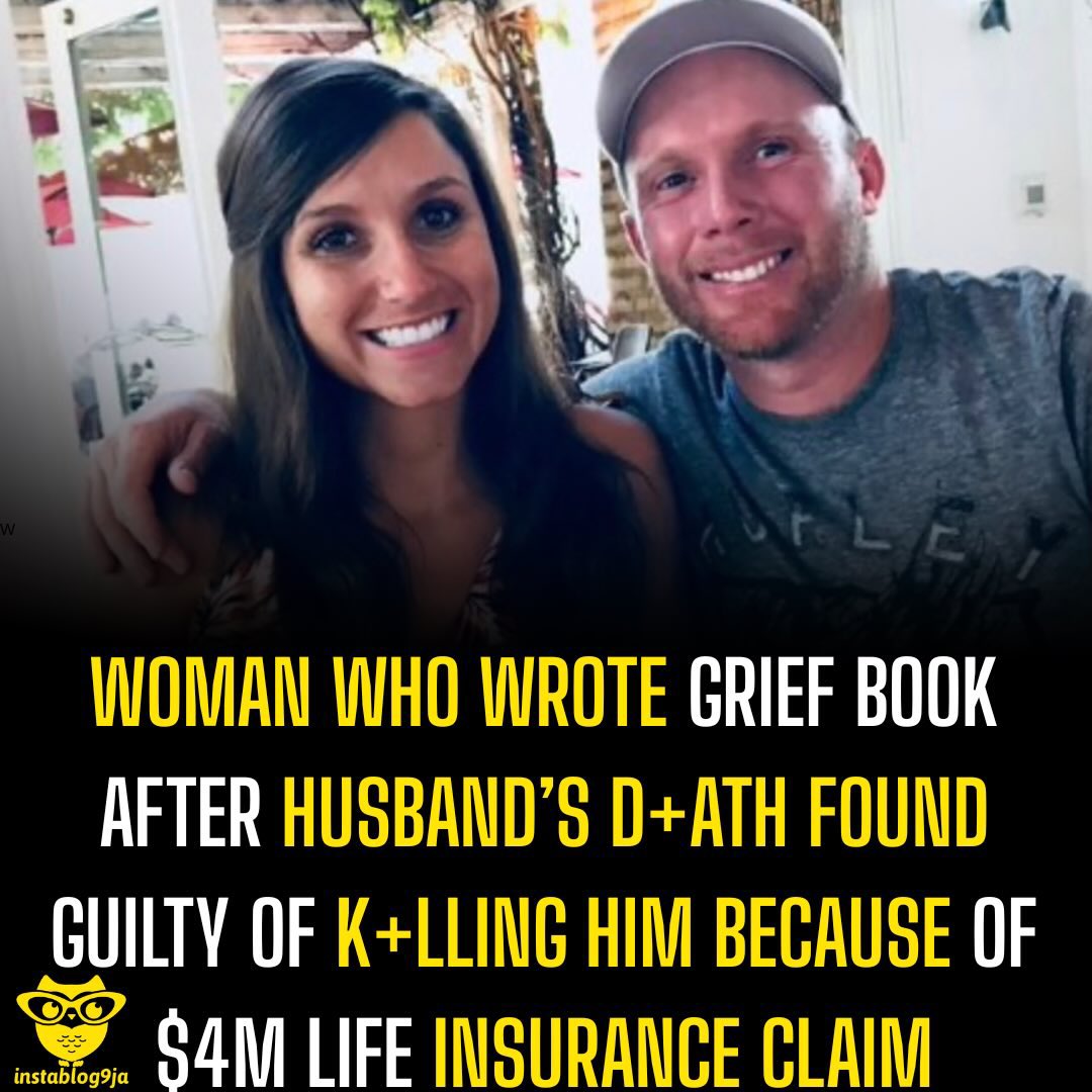 instablog9ja's tweet photo. Woman Who Wrote Grief Book After Husband’s D+ath Found Guilty of K+lling Him because of $4M life Insurance claim

A US mother of three, Kouri Richins, has been found guilty of m¥rdering her husband, Eric Richins, in a shocking case involving greed, deception, and a children’s book about grief.

The 35-year-old was convicted on March 16 of m¥rder, attempted m¥rder, forgery, and falsifying insurance claims after prosecutors proved she carried out a calculated plan to p%ison her husband and claim over $4 million in life insurance.

Prosecutors told the court that his wife sp+ked his drink while they celebrated closing a real estate deal.

An autopsy later revealed that he had about five times the l+thal dose of fent+nyl in his system.

Investigators also uncovered that Kouri had secretly taken out life insurance policies worth about $2 million on her husband without his knowledge, while being deeply in debt.

The court further heard that she had earlier attempted to k+ll him on Valentine’s Day by p%isoning his food, which left him severely ill but alive after using an EpiPen and medication.

Evidence presented included her internet search history, where she looked up topics related to p%isoning, life insurance payouts, and whether deleted messages could be recovered.

In a chilling twist, about a year after her husband’s de+th, Kouri Richins published a children’s book titled Are You With Me?, aimed at helping her children cope with their father’s de+th.

The jury reached a verdict after just three hours of deliberation.

Kouri Richins now faces at least 25 years in prison and is also dealing with 24 additional fra¥d-related charges connected to the insurance policies. She is expected to appear for a detention hearing on May 19.