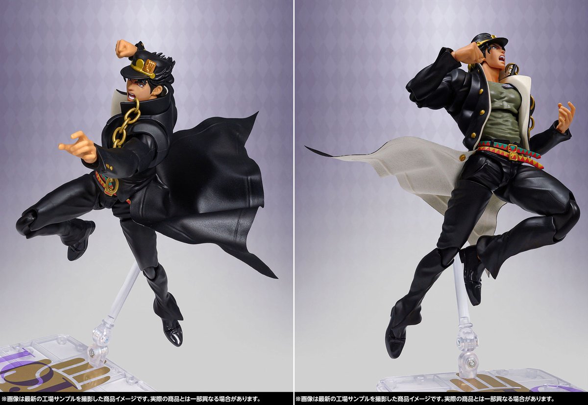 魂ブログ更新：未来への遺産―『ジョジョの奇妙な冒険 スターダストクルセイダーズ』より「S.H.Figuarts 空条承太郎」3月20日一般店頭発売ッ！！
📌tamashiiweb.com/tn_blog/232/

撮りおろしカットを交えご紹介！
続く歴代主人公にも、乞うご期待ッ！！
#ジョジョの奇妙な冒険 #ジョジョ #jojo_anime #t_shf