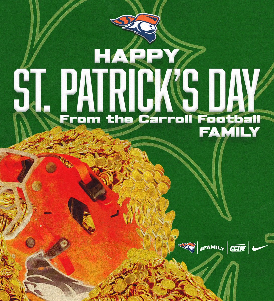 Carroll U Football tweet media