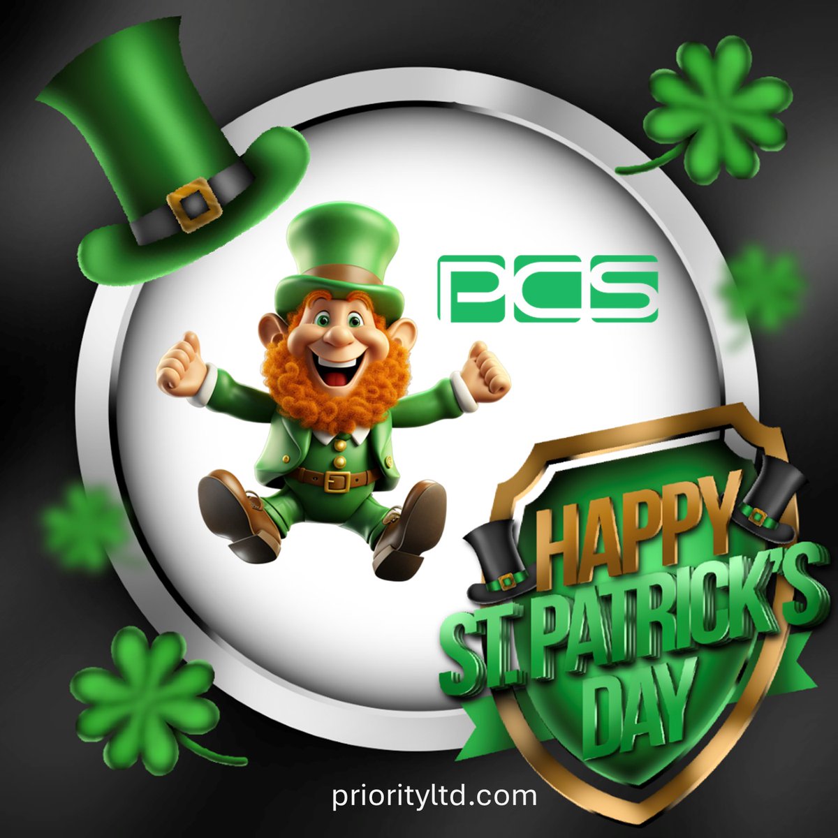 Priority_PCS's tweet photo. Happy St. Patrick’s Day from Everyone at PCS! 🍀

Wishing you a day filled with good luck, great company, and a little extra magic. Sláinte! 💚 https://t.co/KgDexletZd