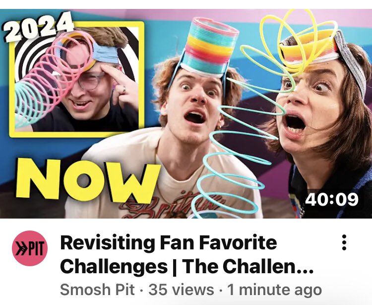 meatballnews93's tweet photo. Let’s revisit some favorites!
Angela Giarratana is featured in Smosh Pit’s new YouTube video!
#angelagiarratana #amandalehancanto #chansemccrary #arasha #shaynetopp #trevorevarts #smosh #smoshpit #youtube #challengepit
https://t.co/3yWUYtU2RM https://t.co/7cUQAx2pqD