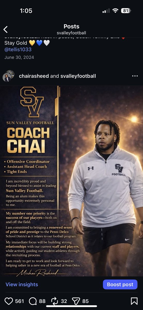 Coach Chai tweet media