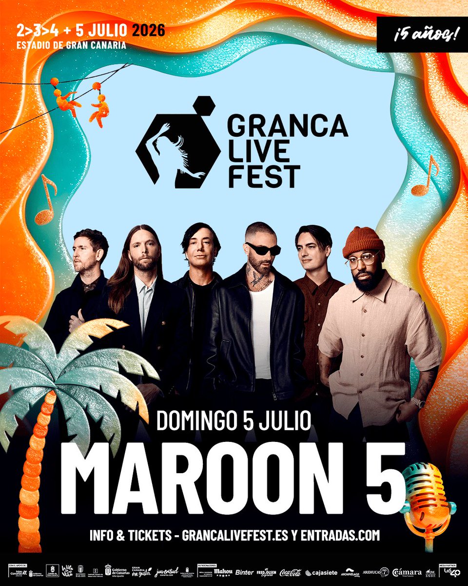 Maroon 5 tweet media