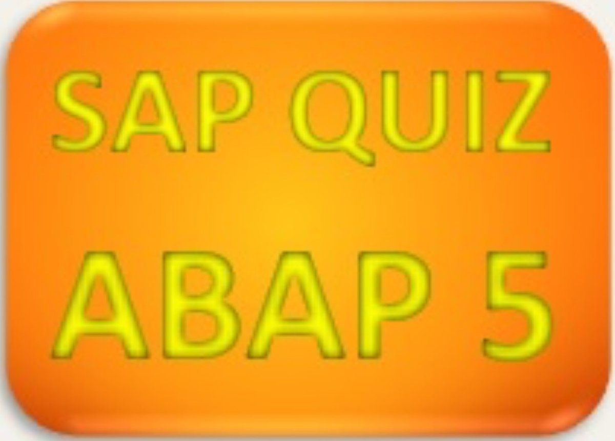 S4_Outsourcing's tweet photo. SAP ABAP Quiz und Info-Cube

Für das Thema stellen wir einen SAP ABAP Info-Cube bereit und im SAP ABAP Quiz können Sie Ihr Wissen überprüfen.

https://t.co/ybin8SRxkw

#SAP #ABAP #Softwareentwicklung #Softwareentwickler #Entwickler https://t.co/OQc7pDj47F