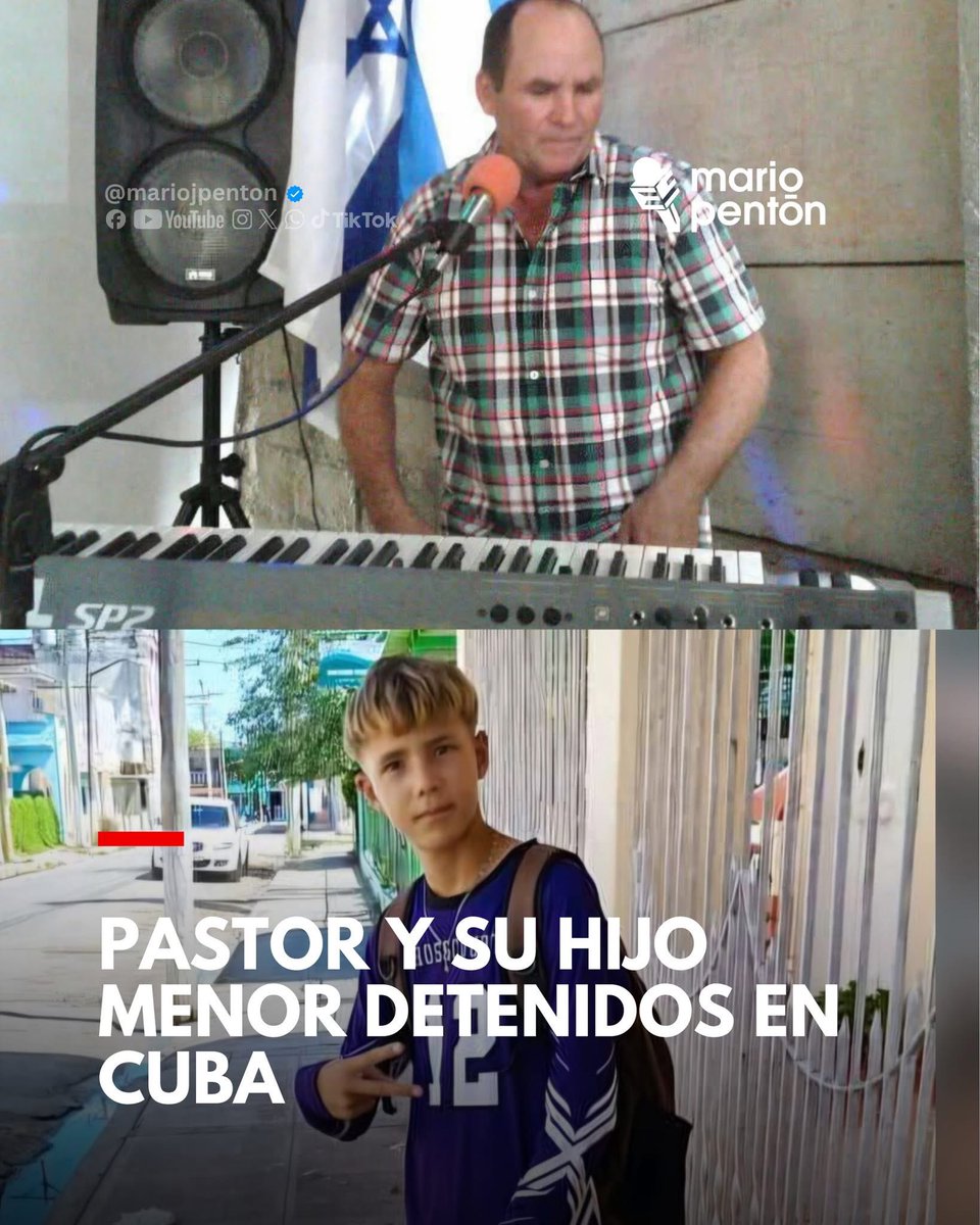 Noticia de Última Hora — El pastor Elier Muir y su hijo de 16 años, Jonathan Muir, residentes en Morón, Cuba, fueron citados a la estación de la policía del régimen comunista cubano de esta ciudad y trasladados ambos para sitio desconocido, sus familiares sospechan que han sido