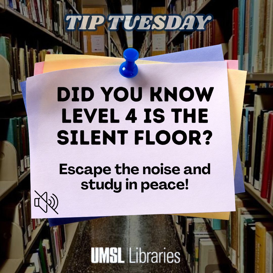 UMSL Libraries tweet media