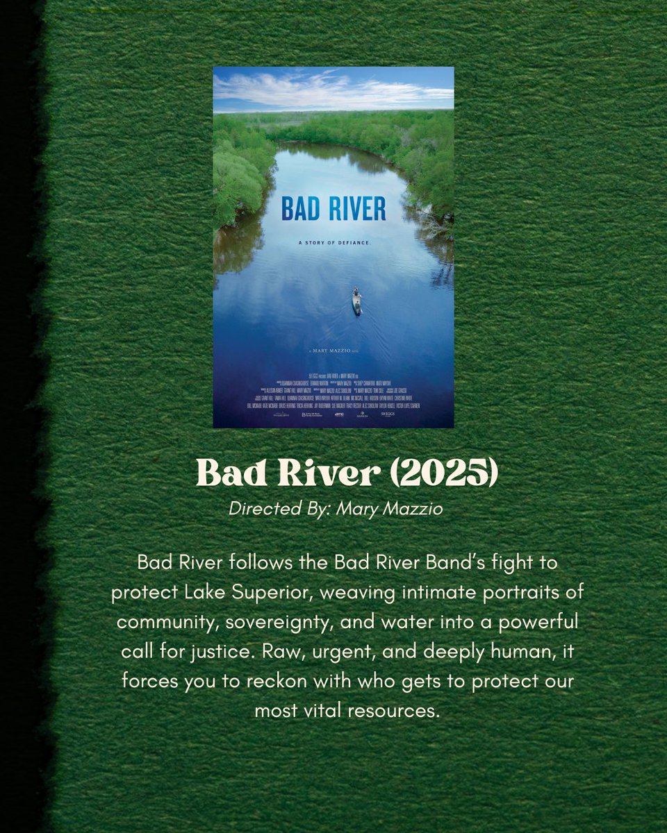 globalgreen's tweet image. Some of the most powerful climate stories right now are being told through film, and these recent releases are too good to skip. Add them to your watchlist and let them spark something. ⚡️ 

#EcoFilms #ClimateActionNow #SustainableCinema