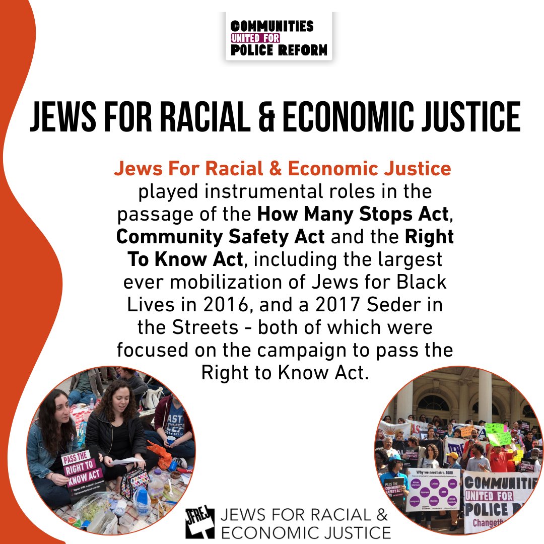 changethenypd's tweet photo. CPR is a coalition of grassroots and legal organizations that have worked diligently to reimagine public safety and have made past CPR wins possible. Follow along with us as we highlight some of the organizations behind this movement and their critical work. @JFREJNYC https://t.co/zdcLQQchBi