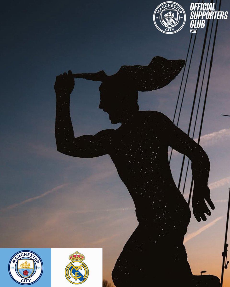 ManCityPune's tweet photo. Match Day 

🩵 @ManCity vs @realmadrid ⚪️
🏆 @ChampionsLeague 
📅 18th March 2026, 1:30 AM 🕘

#ManCity #ManCityOSC #ManCityPune #championsleague #CityvsRealMadrid https://t.co/HX7omUjmoa