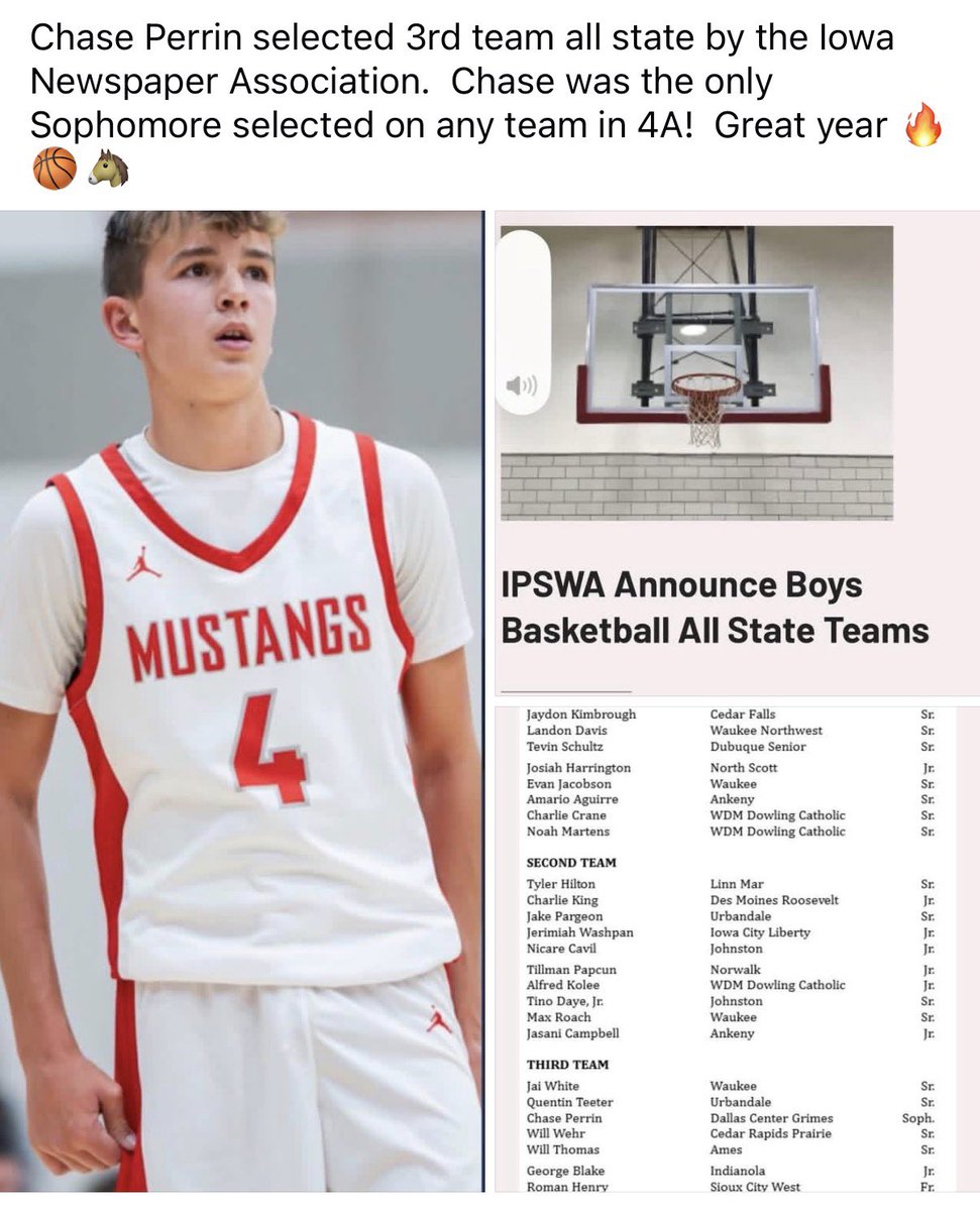 Mustang Basketball tweet media