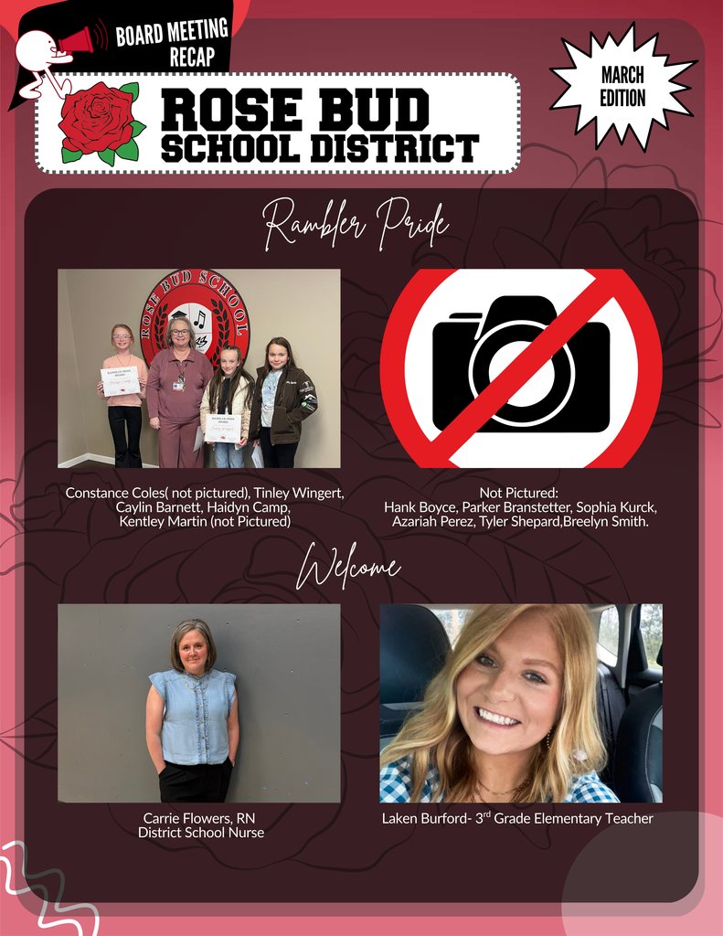 Rose Bud School District tweet media