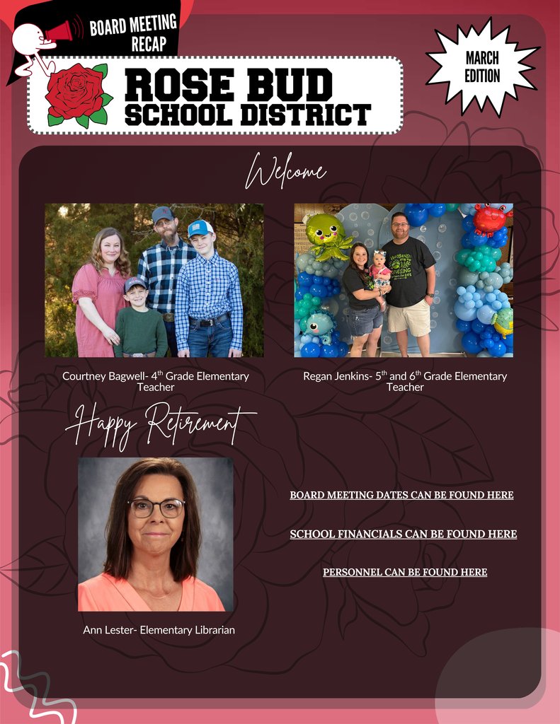 Rose Bud School District tweet media