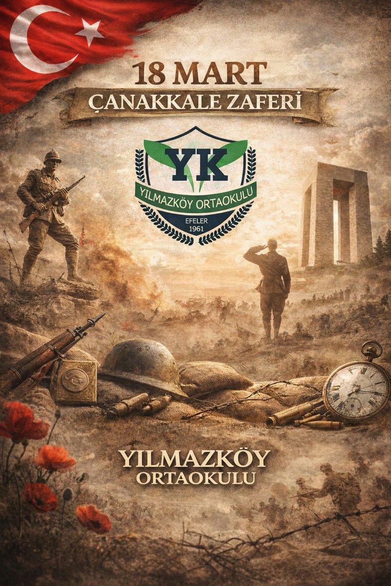 Başta Gazi Mustafa Kemal Atatürk olmak üzere, tüm şehitlerimizi saygı, minnet ve rahmetle anıyoruz. 🇹🇷 <a href="/tcmeb/">Millî Eğitim Bakanlığı</a> <a href="/Aydin_MEM/">Aydın İl Millî Eğitim Müdürlüğü</a> <a href="/AydinMemArge/">Aydın İl Mem Ar-Ge</a> <a href="/mehmetyigitmem/">Mehmet YİĞİT</a> <a href="/efelerilcemem/">EFELER İLÇE MİLLİ EĞİTİM MÜDÜRLÜĞÜ</a> @alicomrukk #köklerdengeleceğe #türkiyeyüzyılımaarifmodeli🇹🇷 #18martçanakkalezaferi