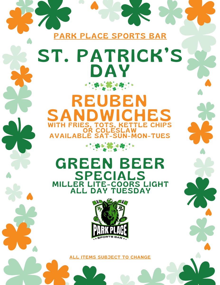 Park Place Sports Bar tweet media