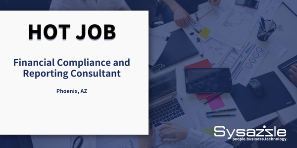 We’re seeking an experienced Financial Compliance and Reporting Consultant to serve in a high-impact, consultative role supporting a state agency’s financial operations. Learn more: bit.ly/4bSMMiL

Pay Rate USD 48.11 Hourly/W-2
We provide health benefits and a 401k plan